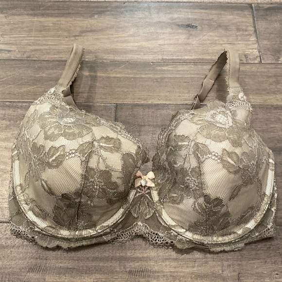 Victoria's Secret Other - Victoria’s Secret Body By Victoria Lace Lined Demi Underwire Bra Size 34DDD/F